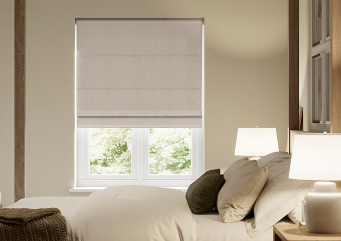 Laura Ashley Swanson, Natural - Twist&Fit Roman Blind - Image 3